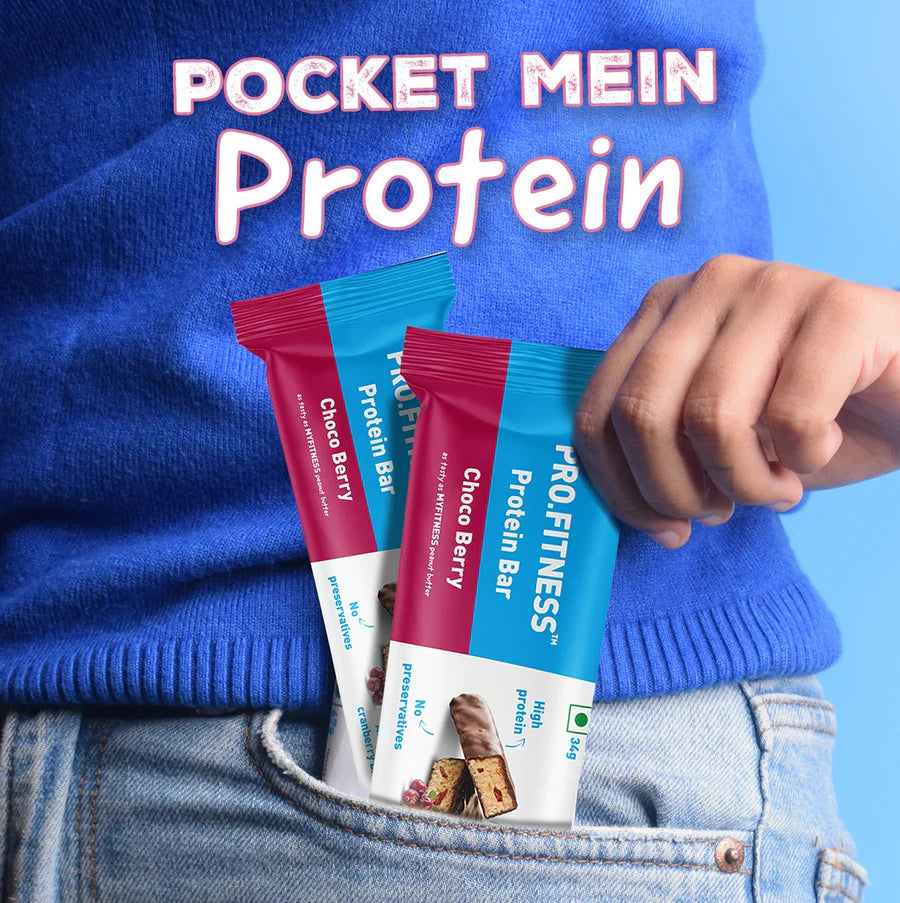 Pro.Fitness Protein Bar - Choco Berry - 6 in 1 Pack