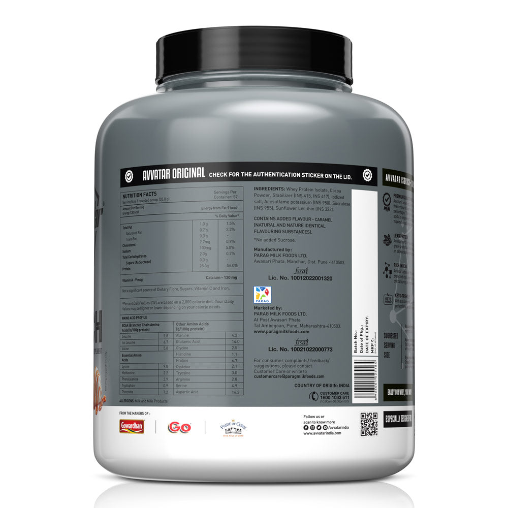 Avvatar Isorich Protein | 2 Kg | Mango Rush Flavour