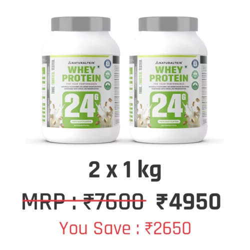 NATURALTEIN – 100% Natural Whey Protein – Max Pista Kulfi