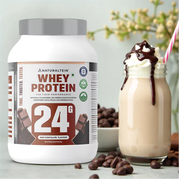 NATURALTEIN – 100% Natural Whey Protein – Max Chocolate