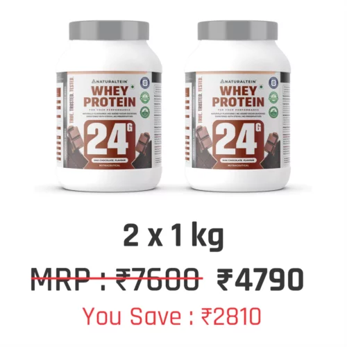 NATURALTEIN – 100% Natural Whey Protein – Max Chocolate
