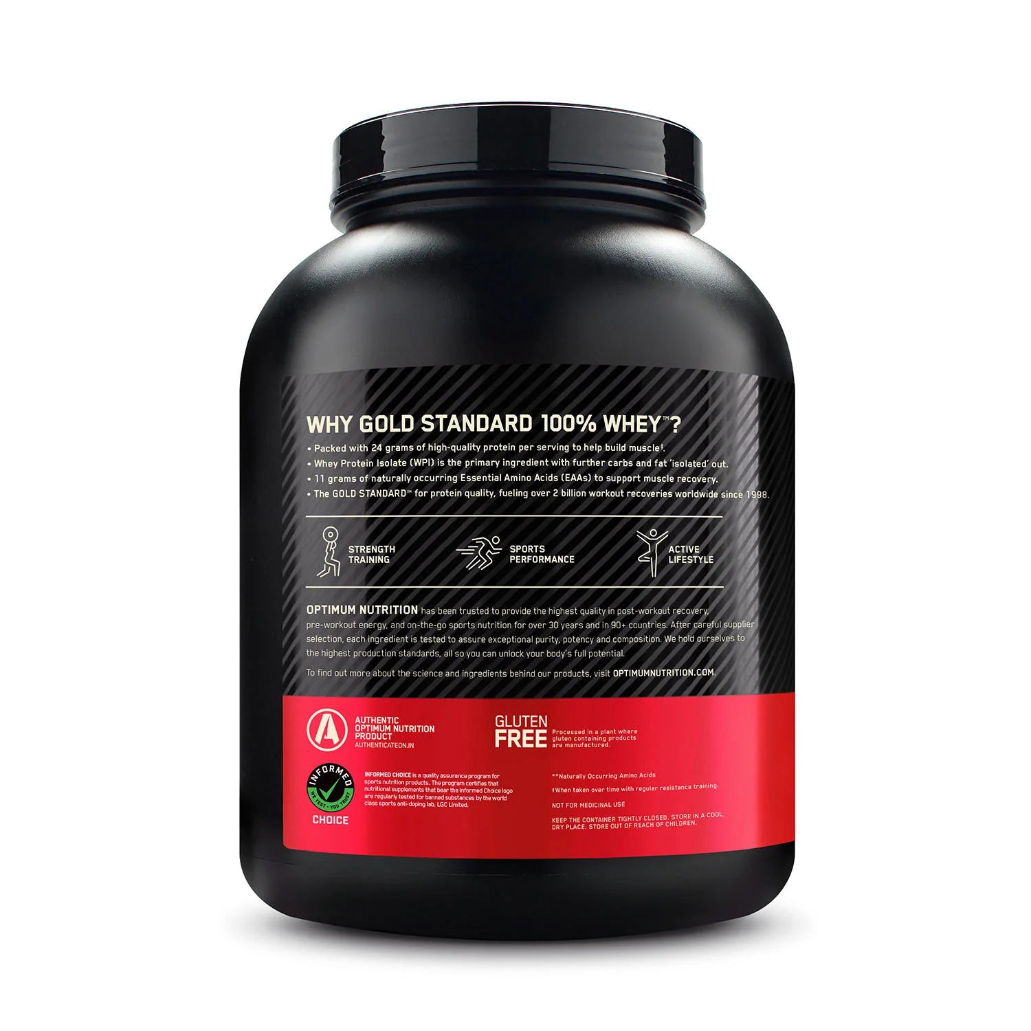 Gold Standard 100% Whey Protein Powder | Mocha Cappuccino | 5 lbs
