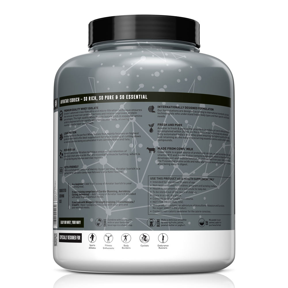 Avvatar Isorich Protein | 2 Kg | Mango Rush Flavour