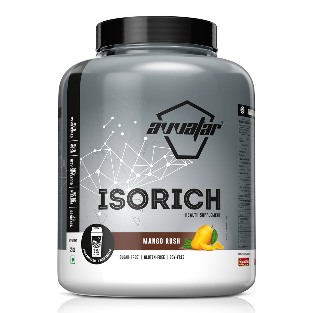 Avvatar Isorich Protein | 2 Kg | Mango Rush Flavour